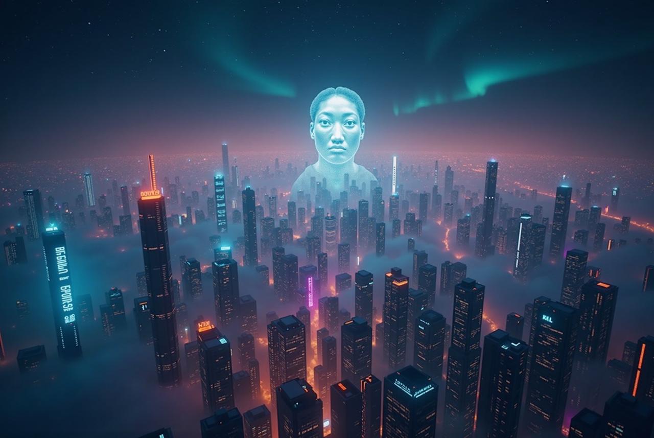 影视影院 - 赛博朋克城市夜景