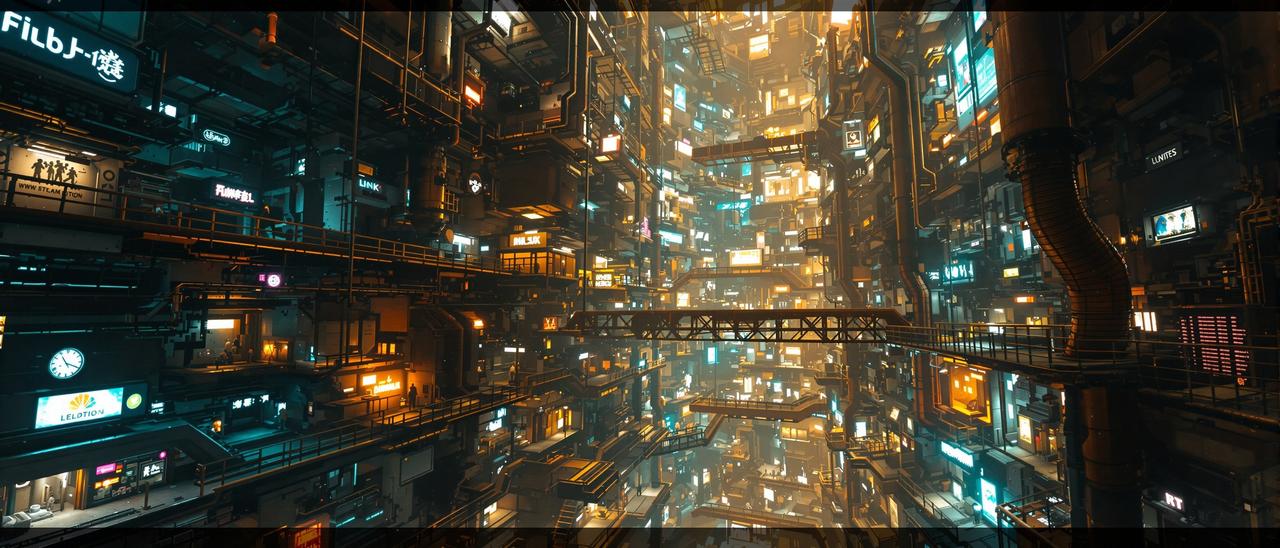 影视影院 - 霓虹深渊背景
